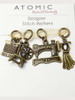 Bronzed Mixed Sewing Set - Set of 4 stitch markers