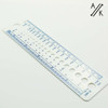 Knitting Needle Gauge Measuring Tool Sizes 2-10mm