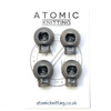 5mm Stitch Locker Cord Stop Cable Lock x 4 for Circular Knitting Needle | Atomic Knitting