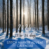 2024 Stitch Marker Advent Calendar by Atomic Knitting