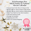PRE-ORDER 2024 Boutique Box - Stitch Marker & Notions Advent Countdown Calendar - ships October 2024