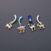 New! Flock Knitting Needle Holder Set of 4 to fit up to 4mm needles