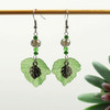 NEW! Green Leaves Earrings