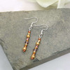 NEW! Metallic Mix Contemporary Glass Drop Dangle Earrings