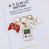 NEW! Gamers Set of Crochet Knitting Stitch Marker Set - MYM Set of 3 | Atomic Knitting