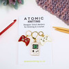 NEW! Gamers Set of Crochet Knitting Stitch Marker Set - MYM Set of 3 | Atomic Knitting