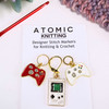 NEW! Gamers Set of Crochet Knitting Stitch Marker Set - MYM Set of 3 | Atomic Knitting