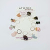 New! Mixed Gemstone Chip Stitch Markers - Set of 10 - Removable Option Available