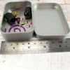 NEW! Stitch Marker Storage Tin - Scandi Animals | Deep Hinged Small Rectangular Aluminium Tin
