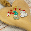 NEW! Gonk, Reindeer & Polar Bear Stitch Marker Set - Crochet Option Available - MYM set of 3