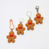Gingerbread stitch marker x 1
