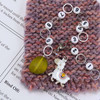NEW! Row Counter - Happy Llama Numbered 99 Chain Row Counter - SIZE 4mm OR 7mm
