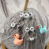 New! Row Counter - Ducks In A Row - 99 Row Counter Chain for Knitting- SIZE 4mm OR 7mm | Atomic Knitting