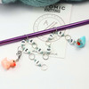 New! Row Counter - Ducks In A Row - 99 Row Counter Chain for Knitting- SIZE 4mm OR 7mm | Atomic Knitting