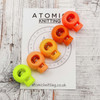Limited Edition - 5.5mm Spring Cord Lock Set x 5 | Turmeric