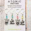 Limited Edition - Spring Bunny Stitch Markers - Set of 4