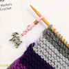 New! Baa-rilliant Sheep Knitting Needle Holder Set of 3 to fit up to 4mm needles
