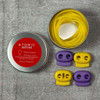 WHOLESALE Stitch Keeper Holder Cords & 4 Knitting Stitch Stoppers for needles up to ~ 4mm | ALL 9 COLOURS