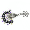 Limited Editon - Atomic Gold & Purple Counting Stitch Markers - set of 10