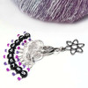 Limited Edition - Atomic Fuchsia & Purple Counting Stitch Markers -Set of 10