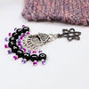 Limited Edition - Atomic Fuchsia & Purple Counting Stitch Markers -Set of 10