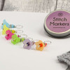 New! Spring Flora Stitch Markers - Set of 6