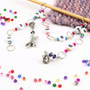 Row Counter Chain - Raven & The Crown 99 Row Chain Counter for Knitting- SIZE 4mm OR 7mm