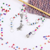 Row Counter Chain - Raven & The Crown 99 Row Chain Counter for Knitting- SIZE 4mm OR 7mm