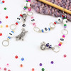 Row Counter Chain - Raven & The Crown 99 Row Chain Counter for Knitting- SIZE 4mm OR 7mm