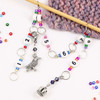 Row Counter Chain - Raven & The Crown 99 Row Chain Counter for Knitting- SIZE 4mm OR 7mm