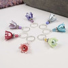 New! Spring Snowdrop Stitch Markers - Set of 7