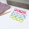 Open Ring Removable Stitch Markers for Knitting x 16 | Set C