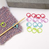 Open Ring Removable Stitch Markers for Knitting x 16 | Set C