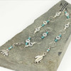The Penguin & The Polar Bear Silver Number Knitting Row Counter Chain