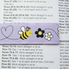 Lilac Bee - Magnetic Pattern Marker Guide - 21cm/A4/Letter Size