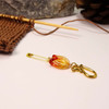 September Tulip Portuguese Knitting Pin - Single Hook