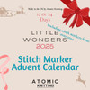 PRE-ORDER 2025 Little Wonders Stitch Marker Advent Countdown Calendar - Knitting & Crochet Options