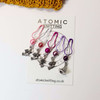 Witch Stitch Markers - Pink & Purple Spectrum