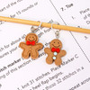 Gingerbread stitch marker set of 2