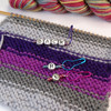 Back, Left, Right - Metallics - Instruction Knitting Abbreviation Stitch Markers