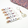 Limited Edition - Number Stitch Markers 20-100 with handbag progress marker