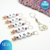 Limited Edition - Number Stitch Markers 20-100 with handbag progress marker