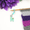 Mint Alpaca Knitting Needle Hugger to fit up to 4mm needles