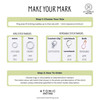 Make Your Mark Stitch Marker Options