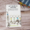 OOAK Seaside Stitch Marker Set - Set of 5