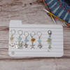 Seaside Gem Stitch Marker Set - Set of 6