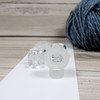 Limited Edition - 5.5mm Spring Cord Lock Set x 4 | Clear Frost