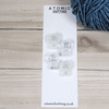 Limited Edition - 5.5mm Spring Cord Lock Set x 4 | Clear Frost