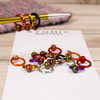 Atomic Knitting Halo stitch marker sets that are snag free for knitting