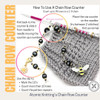 How to use a row counter chain
